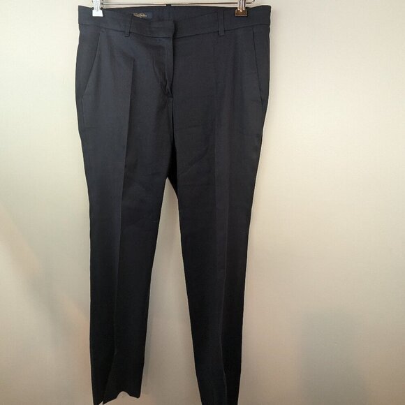 Brooks Brothers Lucia Fit Linen Blend Women's Slacks, Sz 8 - Picture 1 of 6